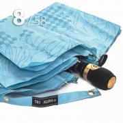 Зонт Три Слона L-3898 (C) 18365 Цветы Графика Голубой