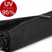 Зонт Knirps T.200 10001 BLACK WITH UV PROTECTION (M)