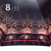 Зонт Три Слона L-4822 (A) 18484 Узор в позолоте, компактный облегченный