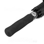 Зонт трость AMEYOKE L75 STORM (01) Черный (наконечник пластик)