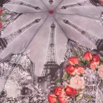 Мини зонт облегченный LAMBERTI 75126 (13659) Париж Розы