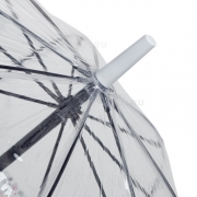 Зонт трость женский прозрачный Fulton L042 4253 Цветочная кайма