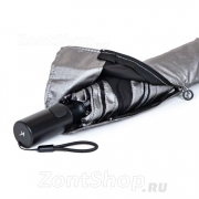 Зонт AMEYOKE OK55-L (07) Серебро-черный