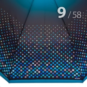 Зонт Три Слона L-3991 (D) 18053 Горох Светло-Синий