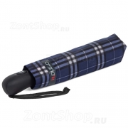 Зонт женский H.DUE.O H204 (5) 17520 Клетка Синий