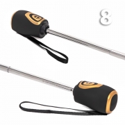 Зонт Три Слона L-3680 (B) 18011 Цветы Графика серый, женский