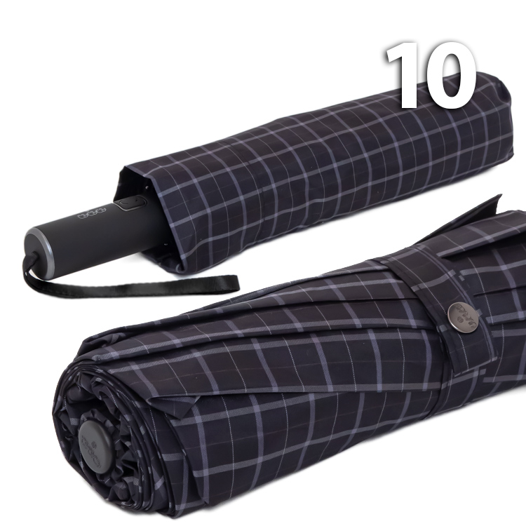Зонт Три Слона M6155 (17890) Клетка, увеличенный купол 10*60 (M)