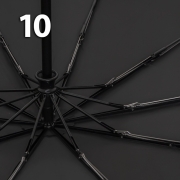 Зонт Три Слона M-6100 черный, мужской