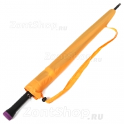 Зонт трость Diniya (17058) Радуга желтый чехол (24 цвета)