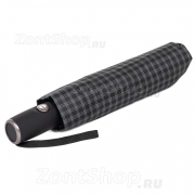 Зонт мужской ArtRain 3953-01 Клетка, Черный