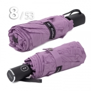 Зонт Три Слона L-4898 (C) 17908 Цветы Графика Сиреневый, компактный облегченный