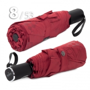 Зонт Три Слона L-4898 (C) 17912 Цветы Графика Красный, компактный облегченный