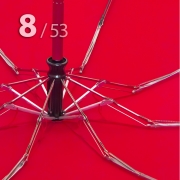 Зонт Три Слона L-4898 (A) 18275 Париж Эйфелева башня красный