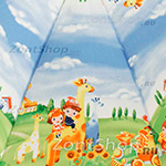 Зонт Zest 21561 2693 Путешественники, детский