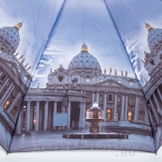 Зонт женский Monsoon M8018 16467 Собор Святого Петра в Ватикане