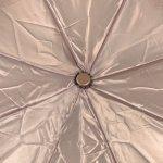 Зонт наоборот женский Три Слона L3800 15342 Пейсли в позолоте (обратное закрывание, сатин)