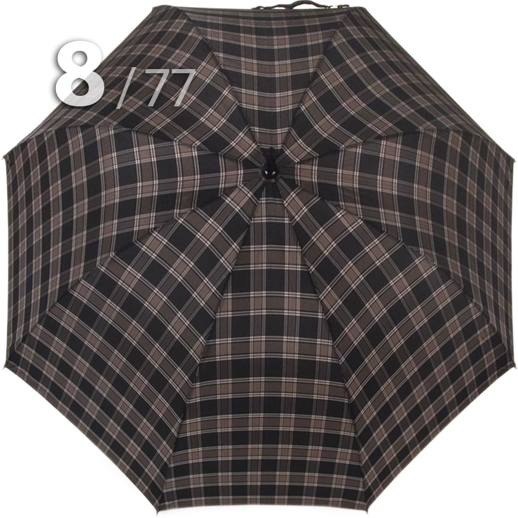 Зонт трость Три Слона 1771 11865 Клетка, мужской