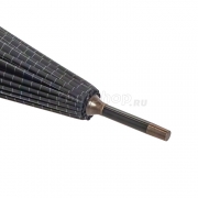 Зонт трость AMEYOKE L65-24CH (1) Клетка, Черный
