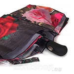 Зонт женский MAGIC RAIN 4333 (11300) Замок в розах (сатин)