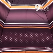 Зонт Три Слона L-3994 (A) 17999 Горох Полоска Коричневый