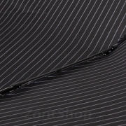 Большой зонт Ame Yoke OK65-CH (16) Черный в полоску