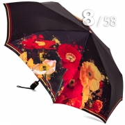 Зонт Три Слона L-3825 (M) 18023 Маки (сатин)