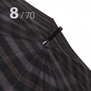 Зонт трость Три Слона M2182 (L) 11461 Клетка (гладкая ручка)