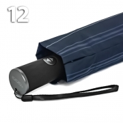 Зонт Три Слона M7121 (18878) Темно-синий /Полоса серо-синяя
