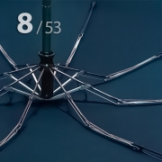 Зонт Три Слона L-4806 (E) 18193 Розы Синий, компактный