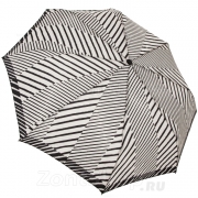Зонт женский DripDrop 972 16774 Бежевый Черная полоса
