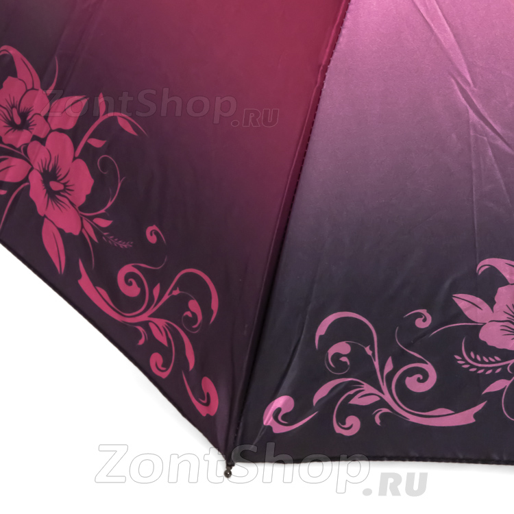 Зонт женский Diniya 2230 16972 Сектор Цветы (сатин)