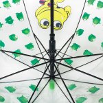 Зонт детский со свистком Torm 14807 13168 Умные лягушки прозрачный