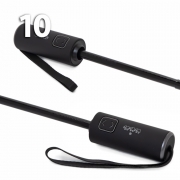 Зонт Три Слона M-6155 (17886) Клетка Серый, семейный с увеличенным куполом