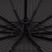 Зонт мужской Три Слона M7121 15831 Черный Голубая полоса