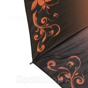 Зонт женский Diniya 2230 (16969) Цветы Оранжевый (сатин)