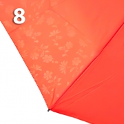 Зонт Три Слона L-4806 (J) 18817 Цветы Оранжевый, компактный
