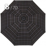 Зонт трость Три Слона M2182 (L) 11461 Клетка (гладкая ручка)