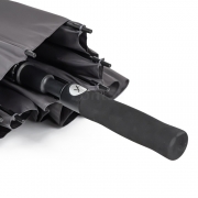 Зонт трость AMEYOKE L75 STORM (03) Серый (наконечник металл)