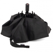 Зонт с обратным отрытием закрытием Knirps Re³ 1008 black черный