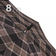 Зонт трость Три Слона M2182 (N) 15319 Клетка (плетеная ручка)