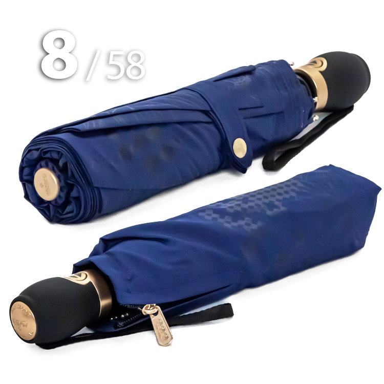 Зонт Три Слона L-3898 (C) 18371 Цветы Графика Синий