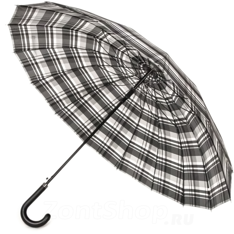 Зонт трость для двоих Ame Yoke L70-СH 14437 Клетка