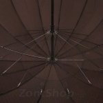 Зонт трость для двоих Trust 19968 (14743) Геометрия, Коричневый