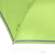 Зонт Knirps X.050 Rookie Manual LIME REFLECTIVE 6802 (светоотражающая полоса)