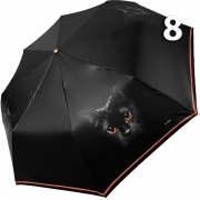 Зонт Три Слона L-3870 (A) 18821 Кошка коричневая кайма