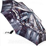 Зонт женский Trust 30472 (9103) Мокрые улицы (сатин)
