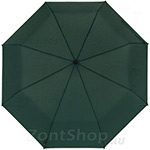 Зонт женский Funny Rain FR307 (3) 11548 Однотонный Зеленый