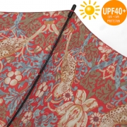 Зонт трость женский от солнца и дождя Fulton Morris & Co L931 2593 Птицы(Дизайнерский) (UPF 50+)