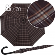 Зонт трость Три Слона M2182 (L) 11457 Клетка (гладкая ручка)