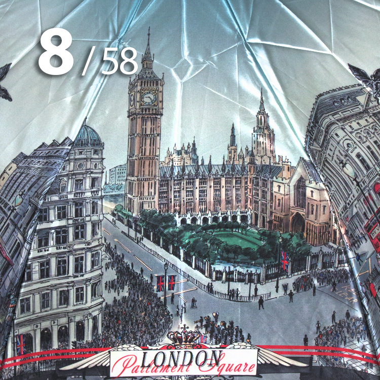 Зонт Три Слона L-3830 (M) 10858 Лондон (сатин)